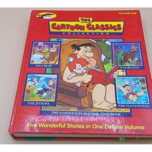 The Cartoon Classics Collection Vol. 1 Book * Flinstone * Scooby Doo * AB14 jj